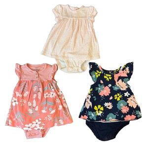 Baby Girl Clothes Lot 6 Months Romper Dresses Shorts Summer One Piece Outfits